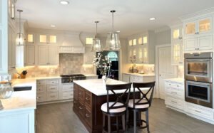 Custom inset traditional kitchen designed by Kitchens by Frankie in Westchester