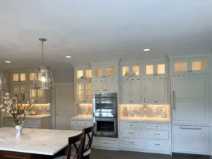 Custom inset traditional kitchen designed by Kitchens by Frankie in Westchester