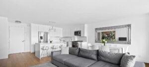 Custom white shaker kitchen designed in NYC by Kitchens by Frankie in Westchester